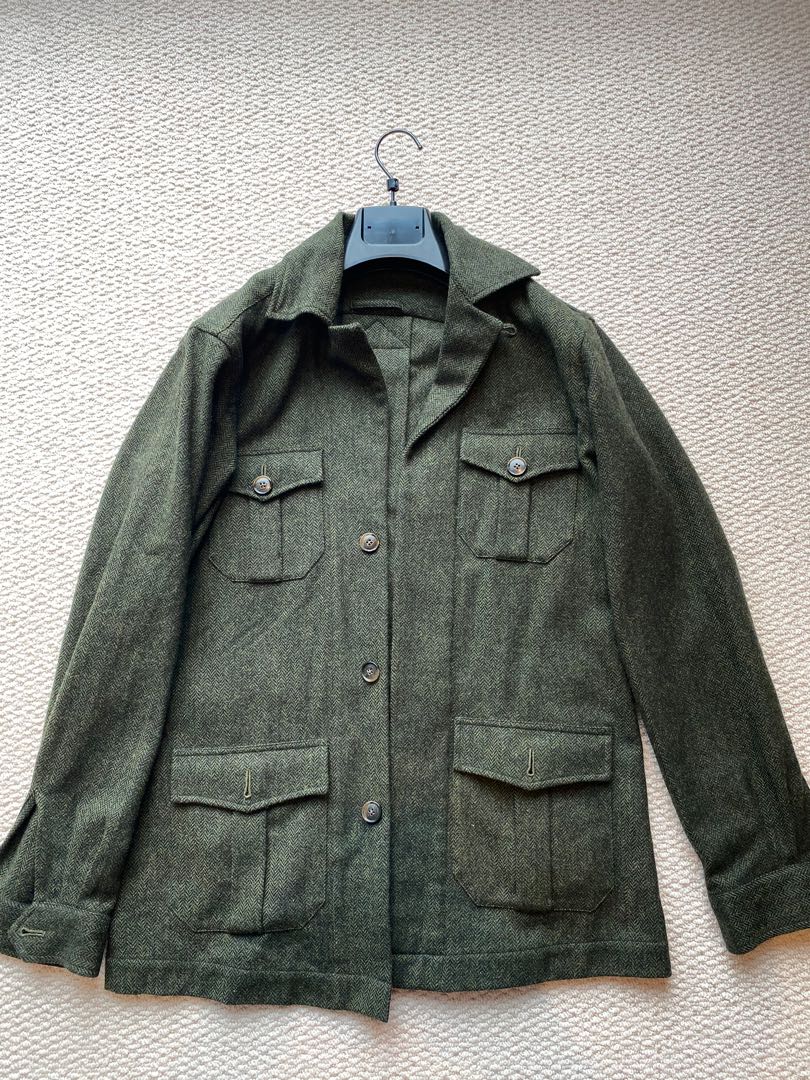 The Armoury Safari Jacket (Forest green 