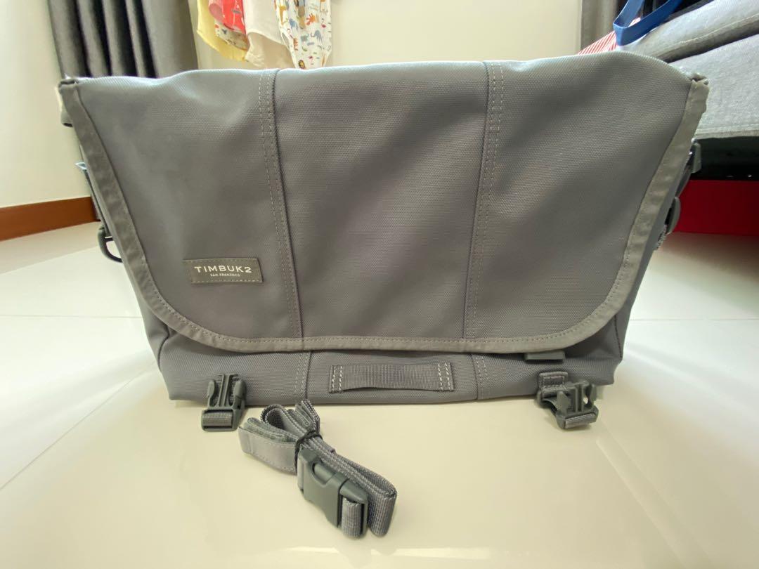 Timbuk2 Classic Messenger Bag S Gunmetal Men S Fashion Bags Wallets Sling Bags On Carousell