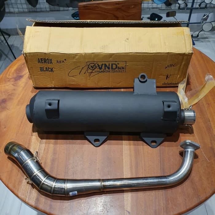 TSUKIGI STANDARD CUTTING EXHAUST PIPE FOR NVX AEROX 155, Motorcycles