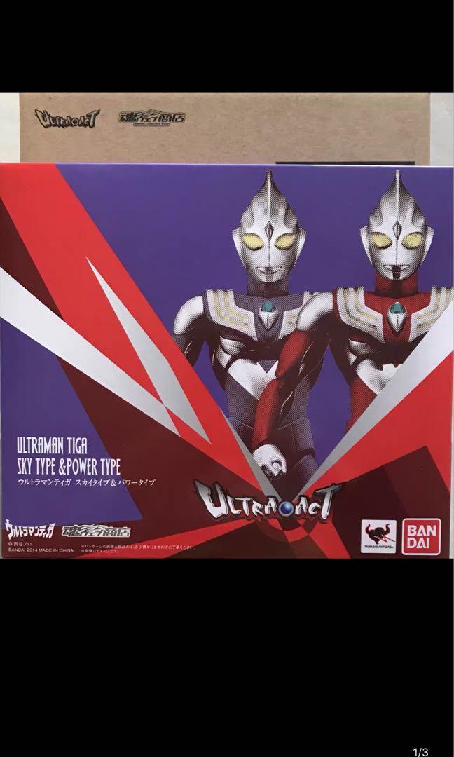 Ultra Act Ultraman Tiga Sky Power Type Hobbies Toys Toys Games On Carousell
