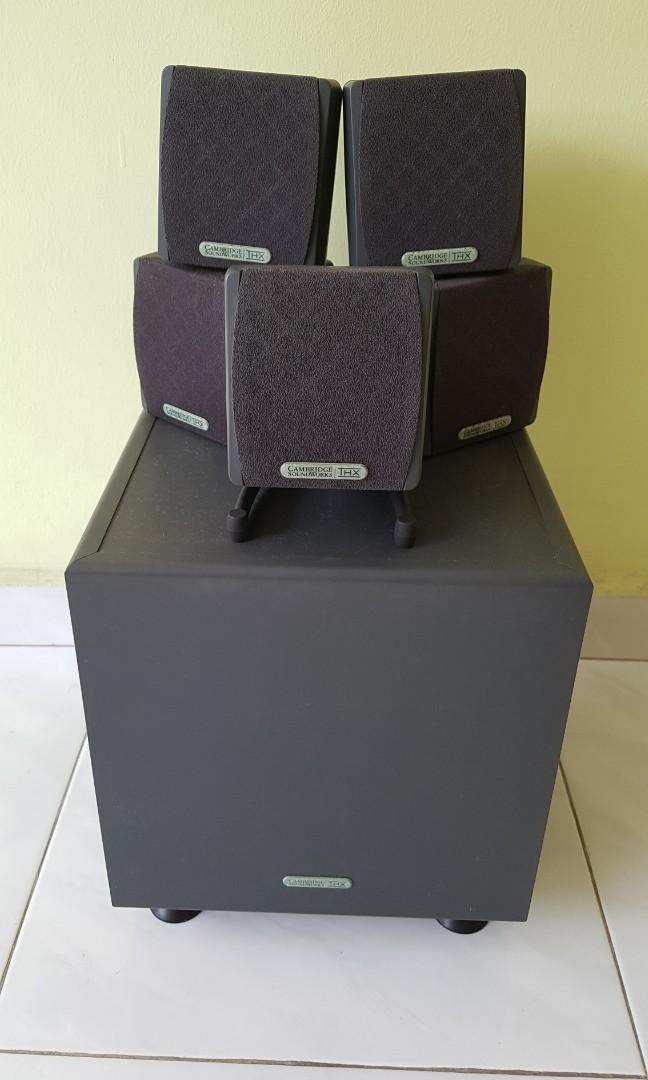cambridge soundworks 2.1 computer speakers