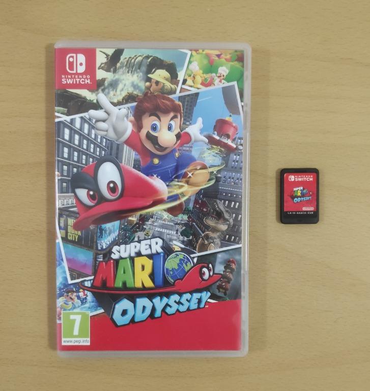 Mario odyssey switch deals used