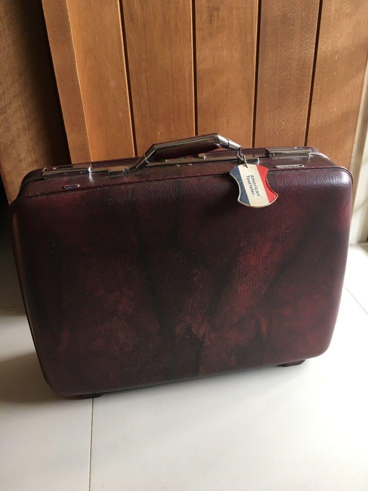 vintage american tourister suitcase