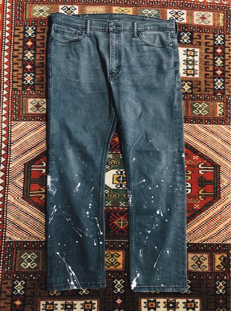 Vintage Levis Paint Splatter Jeans, Men's Fashion, Bottoms, Jeans on  Carousell