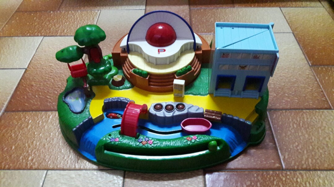 Pokemon center playset top