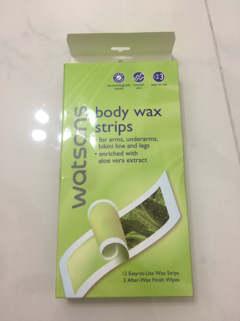 Free Watson wax strips, Beauty & Personal Care, Bath & Body, Body Care on Carousell