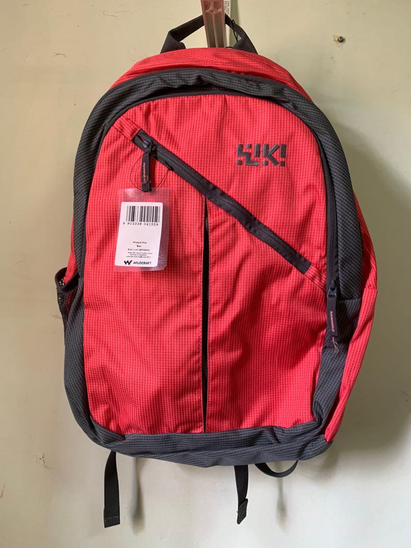 wildcraft pink backpack