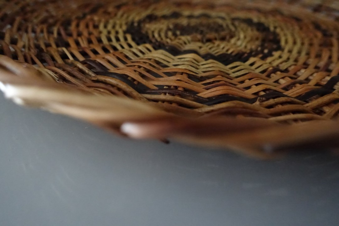 Woven Rattan Paper Plate Holder, Furniture & Home Living, Home