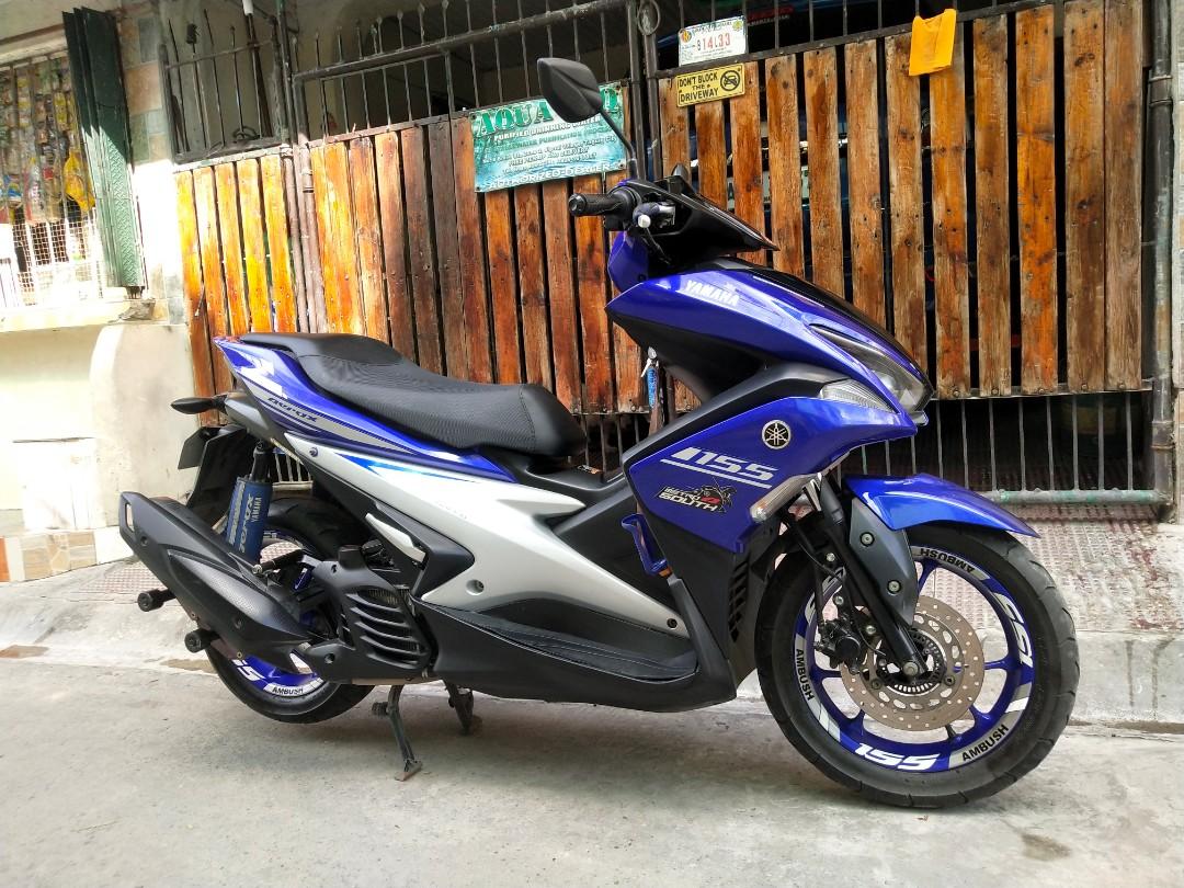 Yamaha Aerox 2018, Motorbikes, Motorbikes for Sale on Carousell