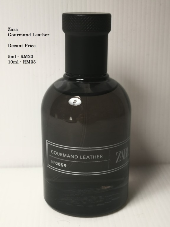 Zara gourmand leather perfume discount
