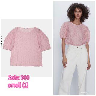 Zara Textured Top