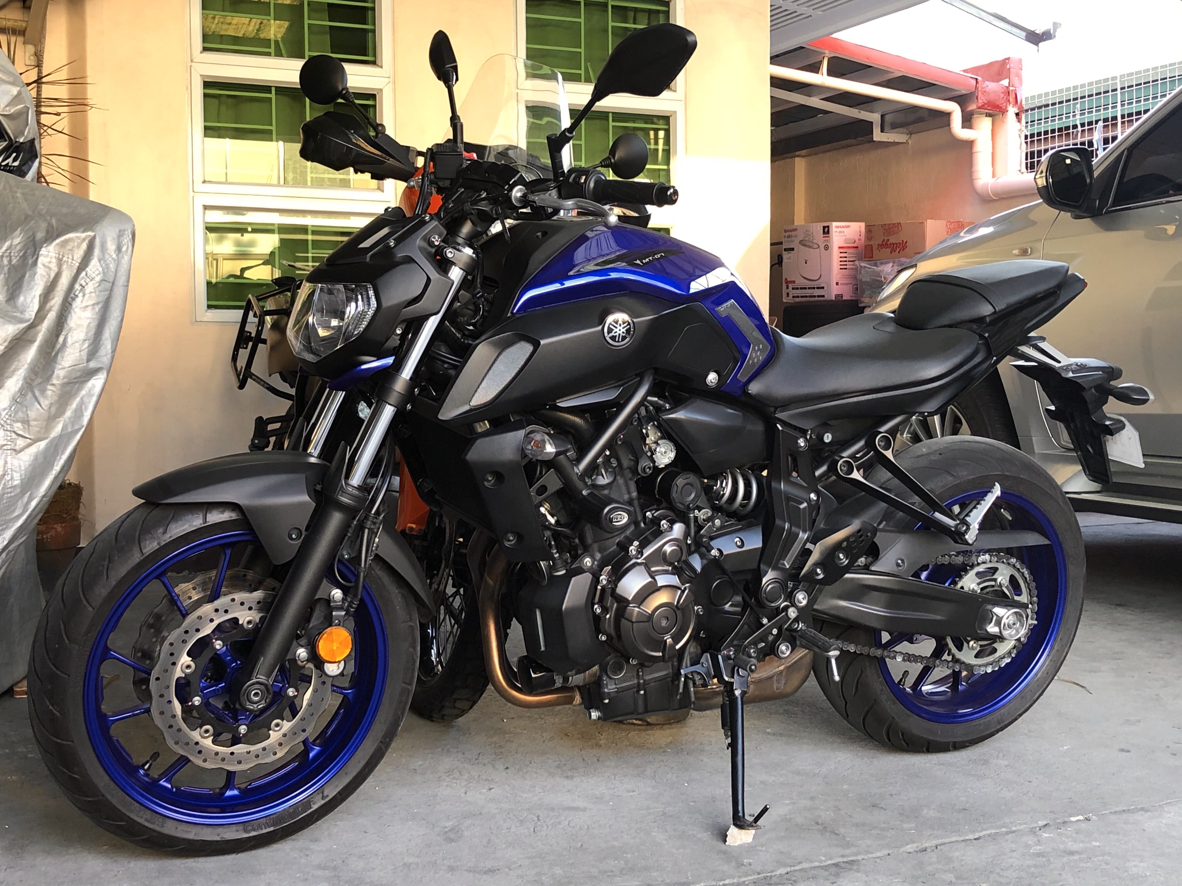 2018 Yamaha MT07 alt suzuki sv650 vstrom gsxs750 kawasaki ninja 650 400