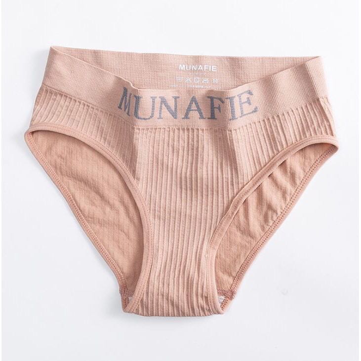 Munafie [Upgrade] Seamless Middle Low Waist Panties