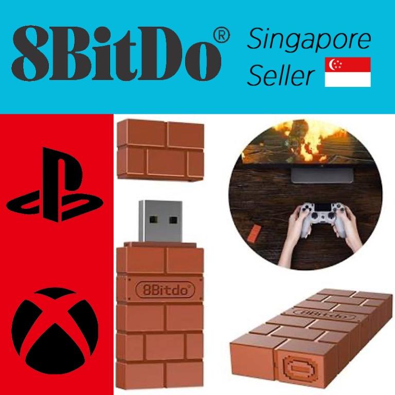 8BitDo USB Wireless Bluetooth Adapter (Nintendo Switch, PS4, Xbox, etc