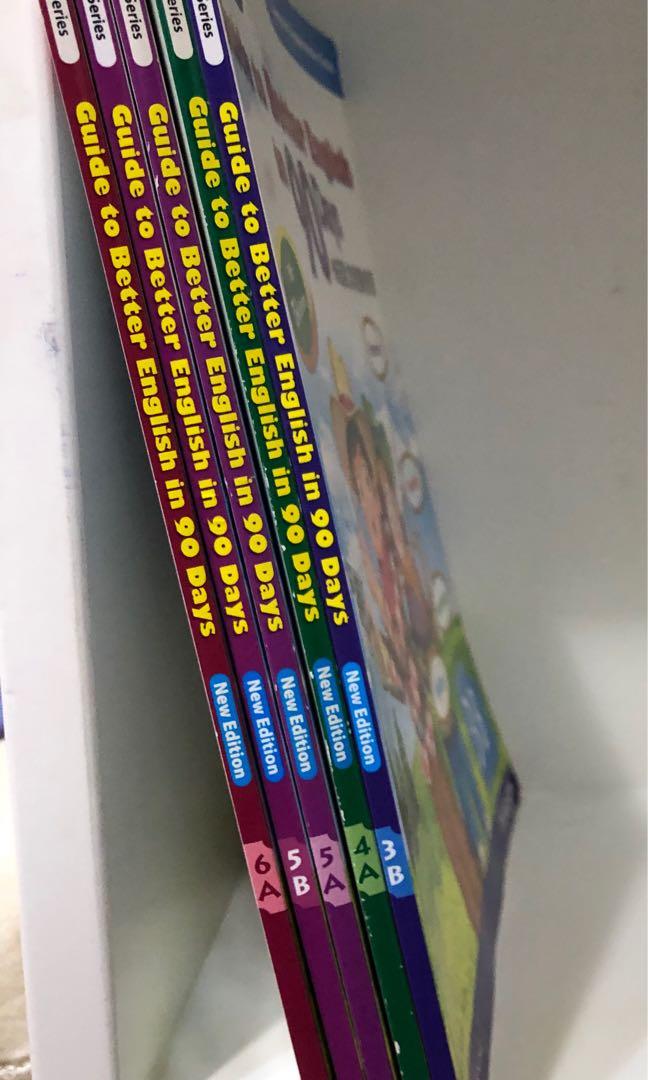 朗文小學補充練習 中 英 數 90日中文 英文 數學精讀練習guide To Better English In 90 Days 興趣及遊戲 書本 文具 小說 故事書 Carousell