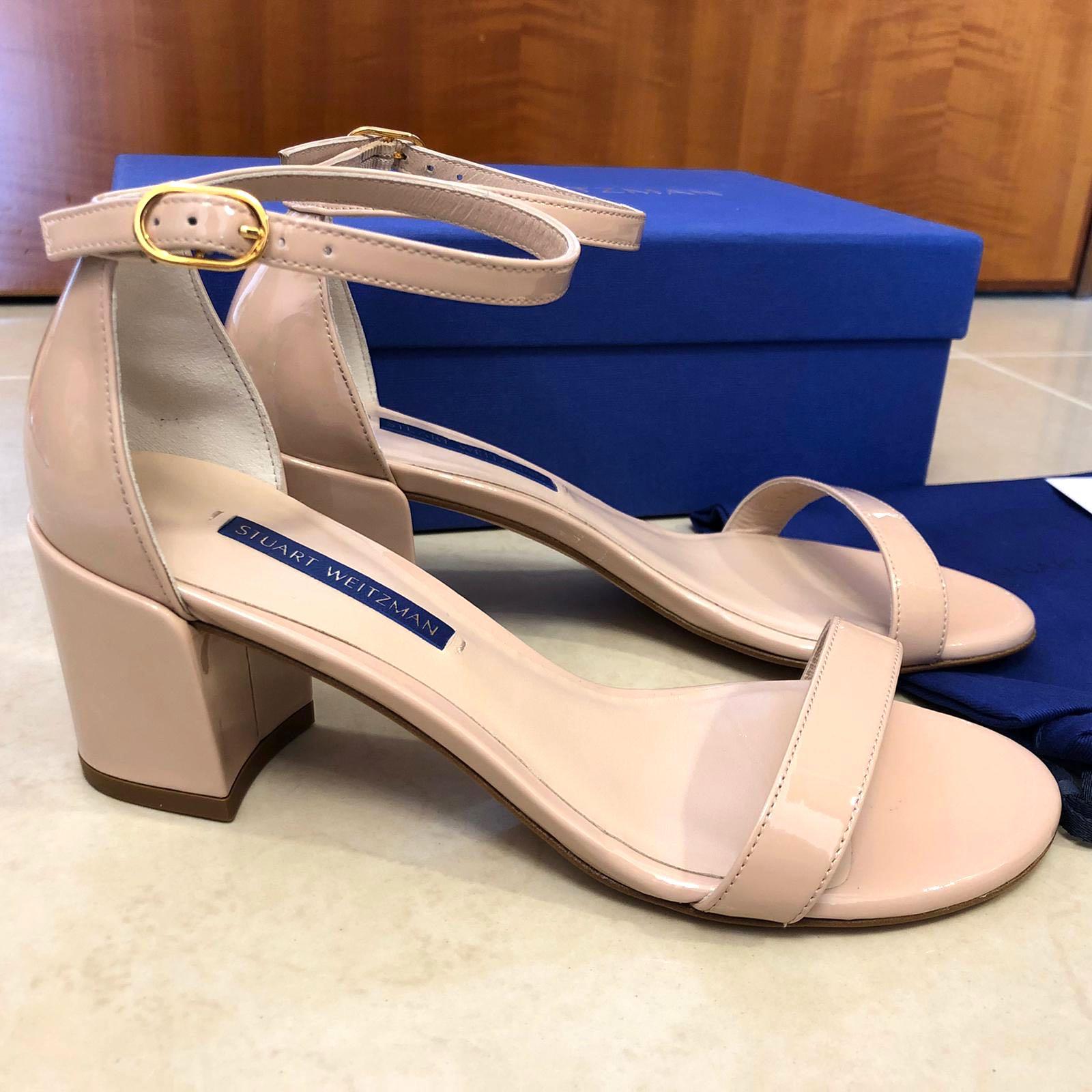 Stuart weitzman simple deals ankle strap sandal