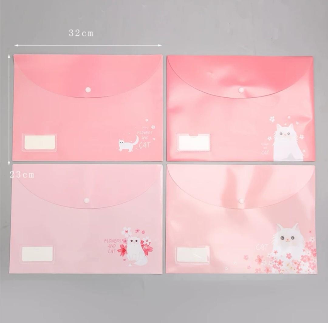 A4 Folder / File with Name Tag, Hobbies & Toys, Stationery & Craft ...