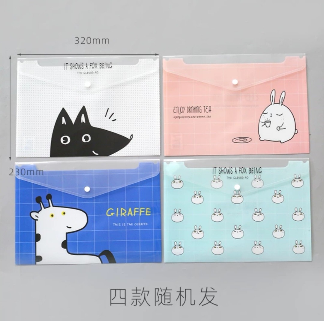 A4 Folder / File with Name Tag, Hobbies & Toys, Stationery & Craft ...
