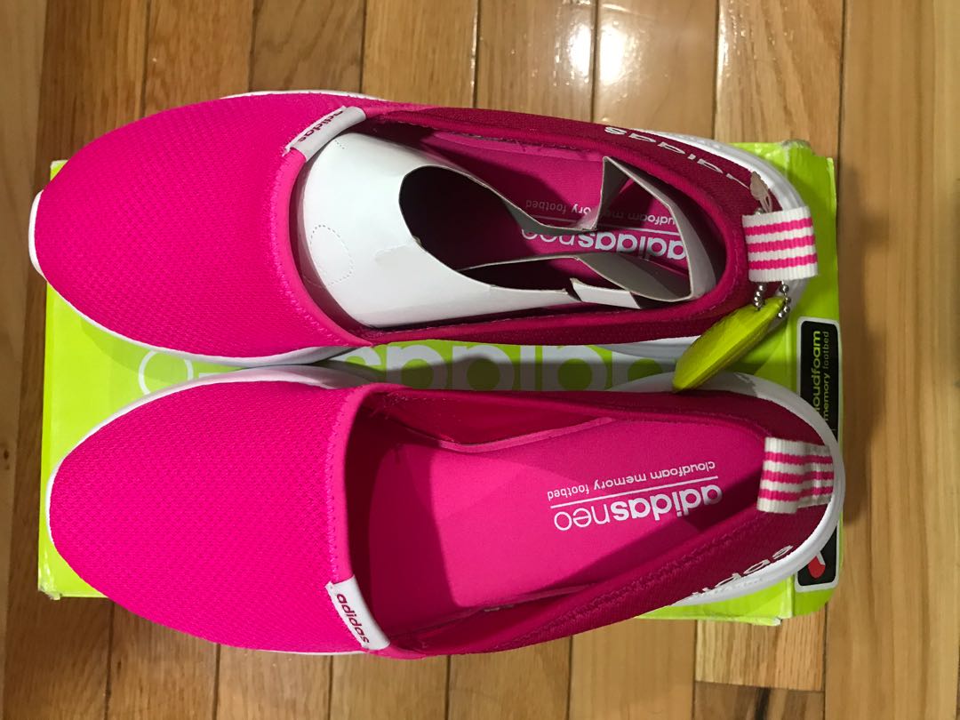 Habitual Dormitorio Habitual Adidas Neo memoryfoam brand new pink rubber shoes, Sports Equipment, Other  Sports Equipment and Supplies on Carousell