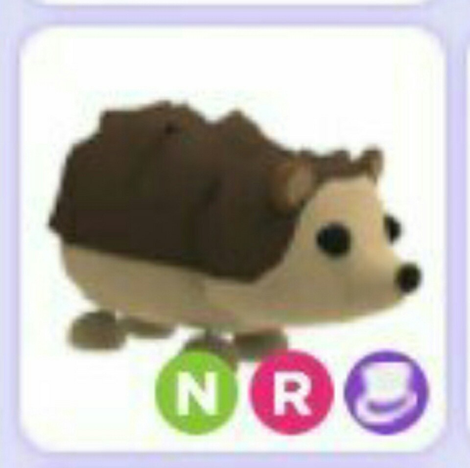 Adopt me neon hedgehog, Video Gaming, Gaming Accessories, Game Gift