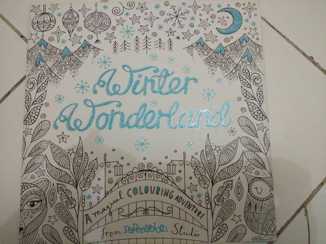 Adult Coloring Book Buku Alat Tulis Majalah Lainnya Di Carousell Now if only i had time to color. adult coloring book