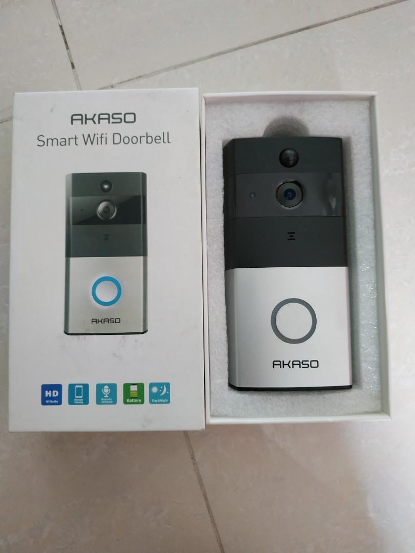 AKASO SMART WIFI DOORBELL Furniture Home Living Security