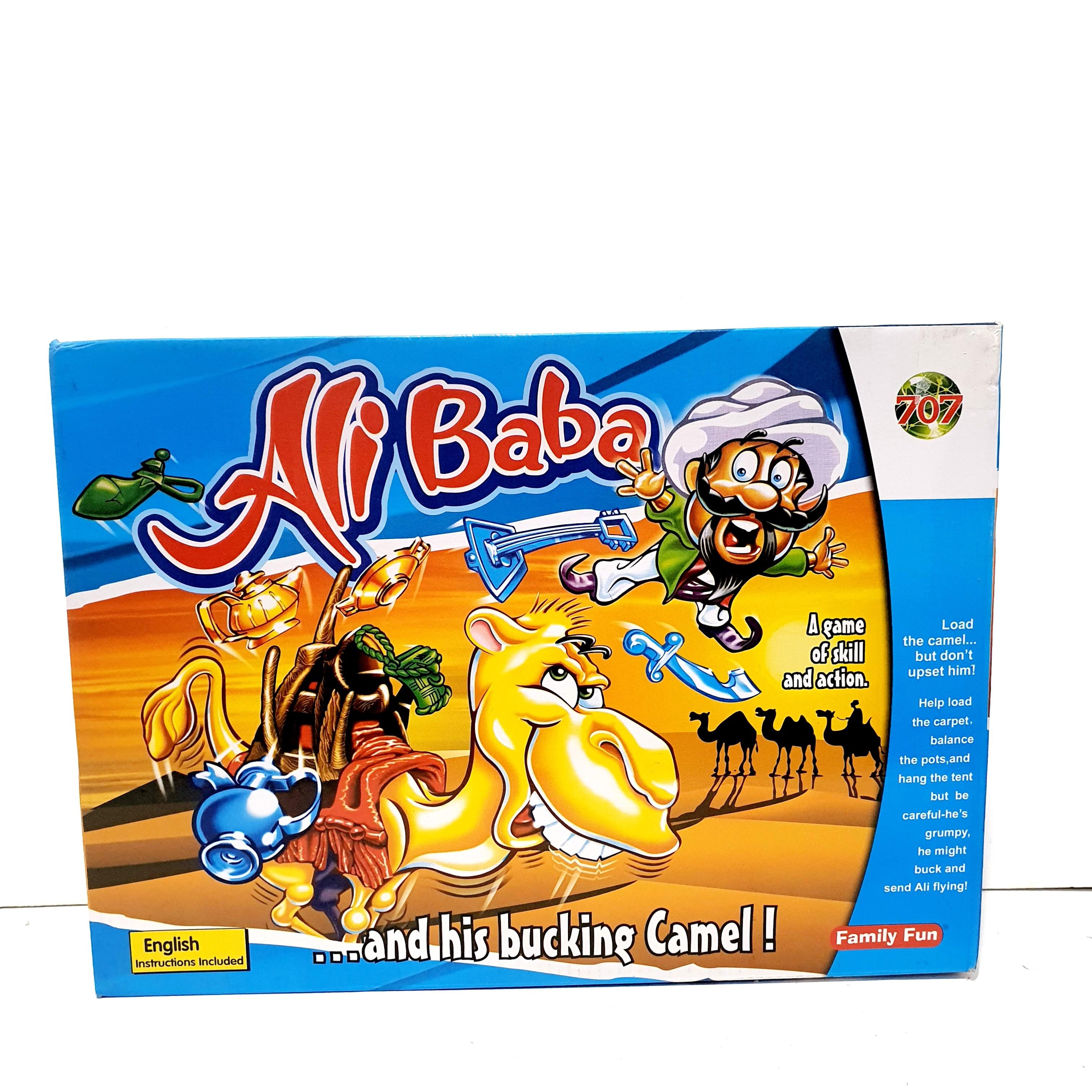 Ali Baba & His Camel (Category: Storybooks) located in Manila. Submitted by gng_gifthouse (Listing ID 1008948022, Image 1). Description: How to play? 1.Place the baggage frame on the camel's back. (An English instruction is included.) 2. Before the travel to across the dessert, Ali Baba must get his reluctant camel to SIT, and then carefully LOAD HIM UP. 3.To set the camel. push the neck and tail flmmly towards each other. The Camel will remain s