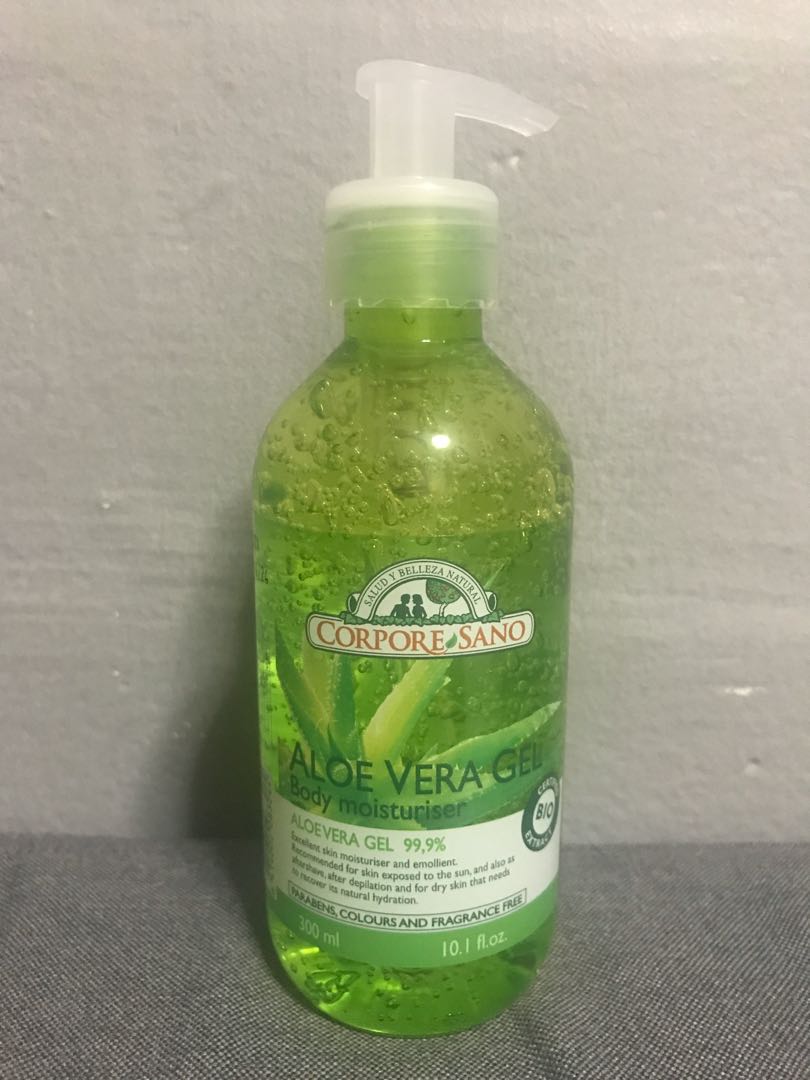 aloe vera gel is moisturiser