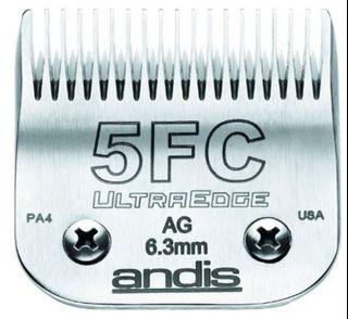 Andis 64122 UltraEdge Size 5FC Pet Clipper Blade for Andis AG AGP AGCL MBG
