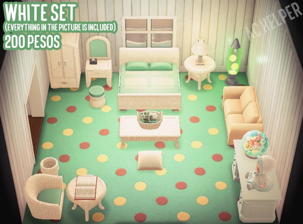 Animal Crossing Furniture Set, Video Gaming, Video Games, Nintendo on