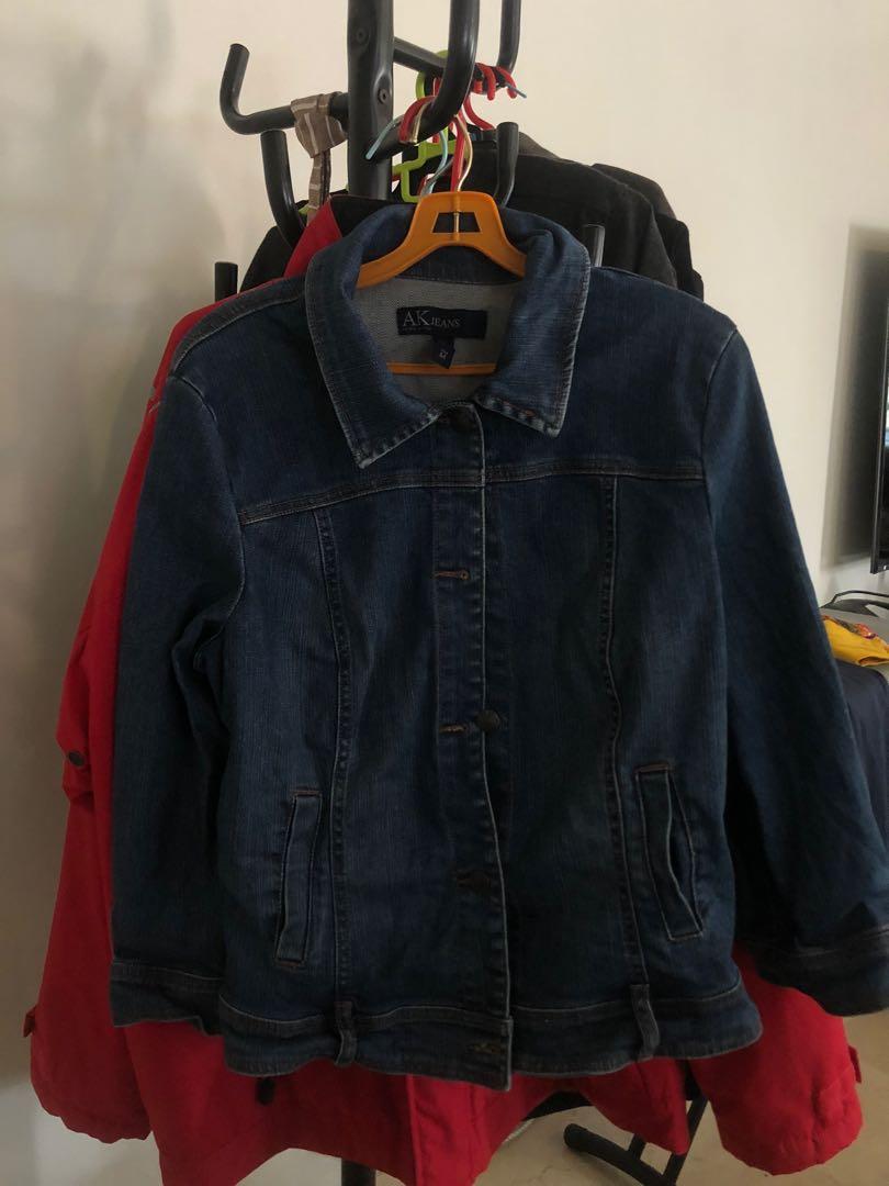 anne klein denim jacket