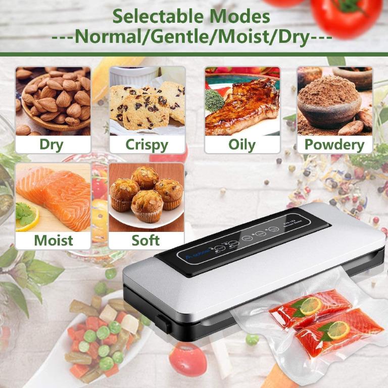 Aobosi YVS102 Vacuum Sealer Automatic Food Sealer Machine for Food