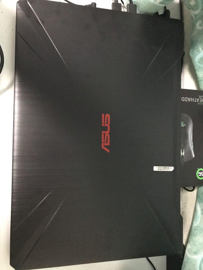 Asus Tuf Gaming Fx504 Series Free Mouse Pad And Brand New Coolermaster Notebook Cooler Computers Tech Parts Accessories Computer Parts On Carousell