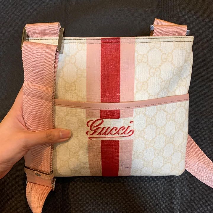 Gucci pink sling bag sales