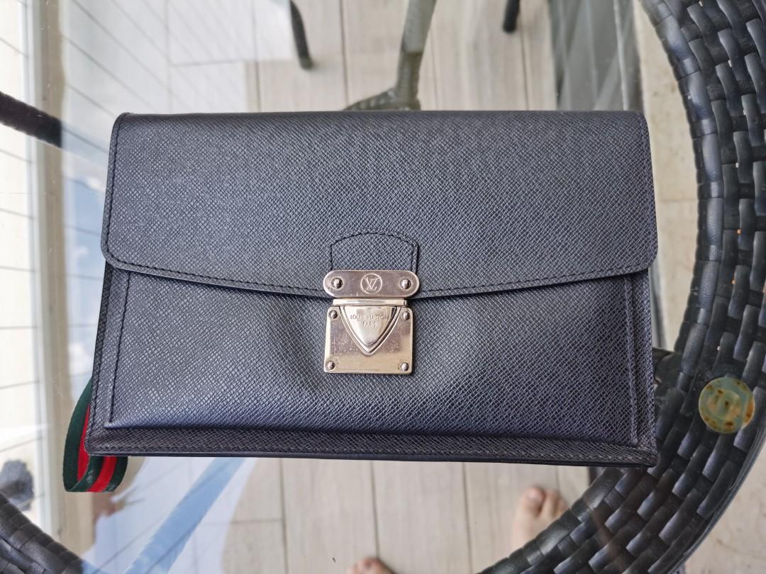 Authentic LV men&#39;s clutch bag sling wrist luxury luxury Louis vuitton genuine, Luxury, Bags ...