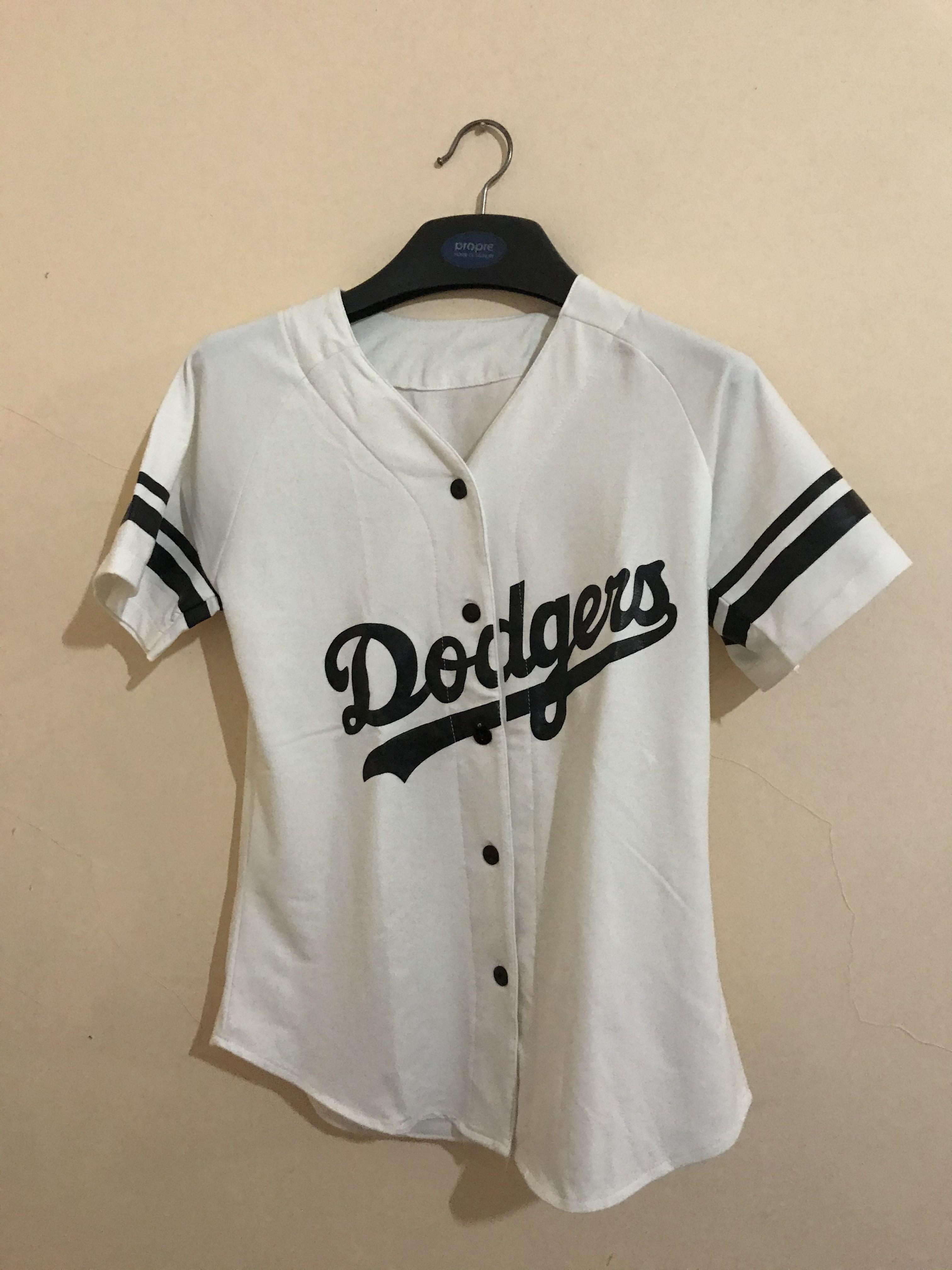 Baju baseball jersey baseball Dodgers
