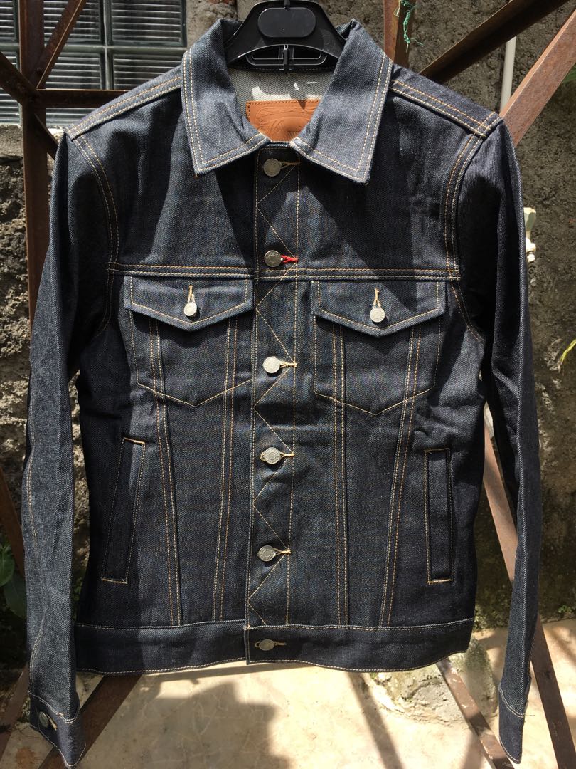 jaket denim selvedge