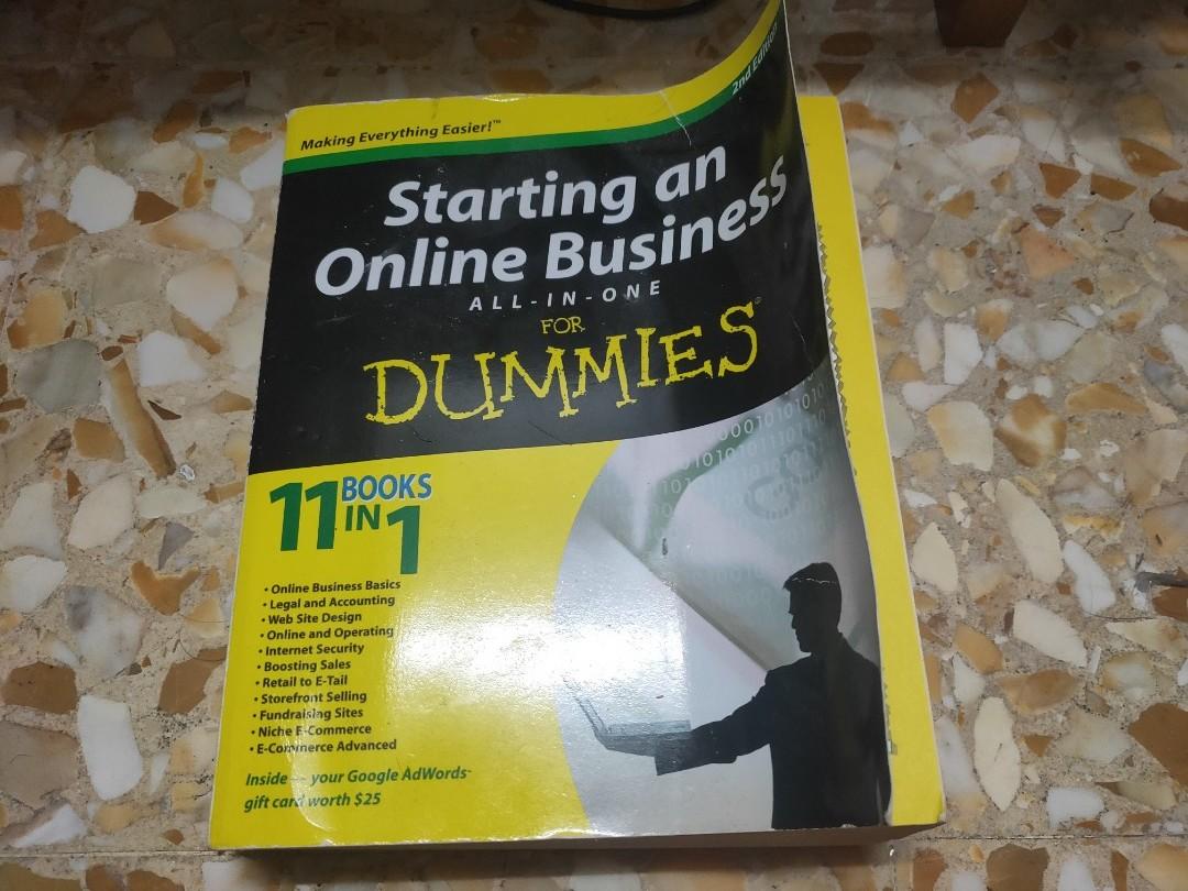 40 Starting An Online Business For Dummies PNG
