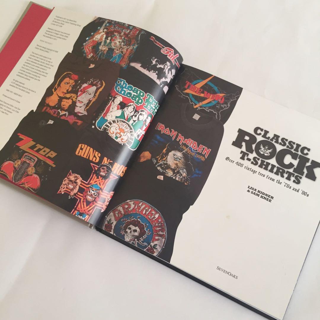 Classic Rock T-shirts: Over 400 Vintage Tees from the '70s and '80s [Book]