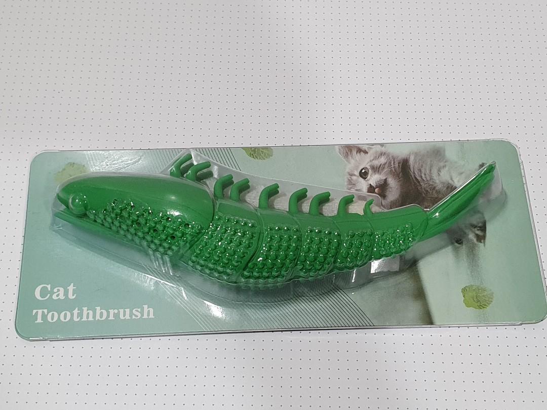 Self cleaning cat toothbrush hot sale