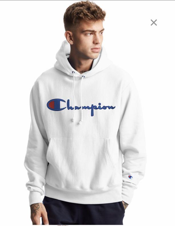 champion hoodie medium size