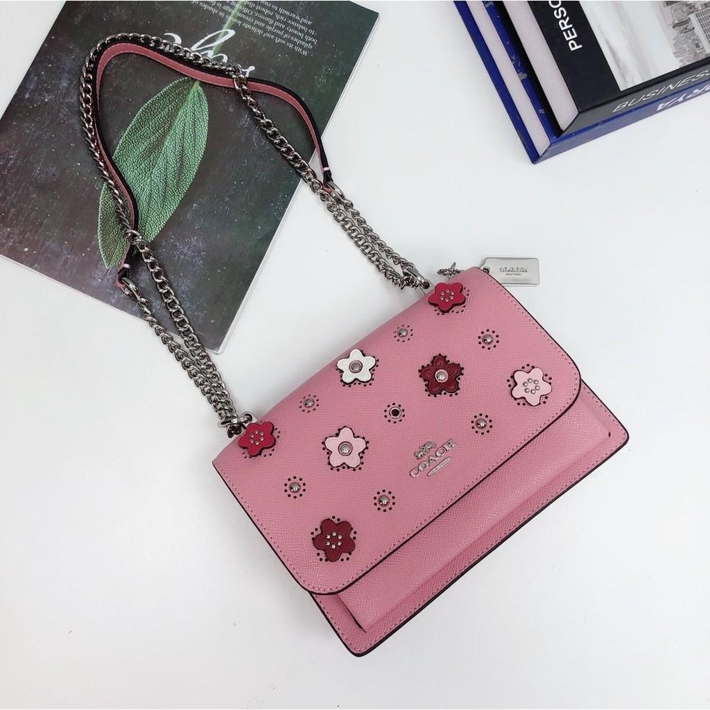 Coach klare crossbody shop with daisy applique