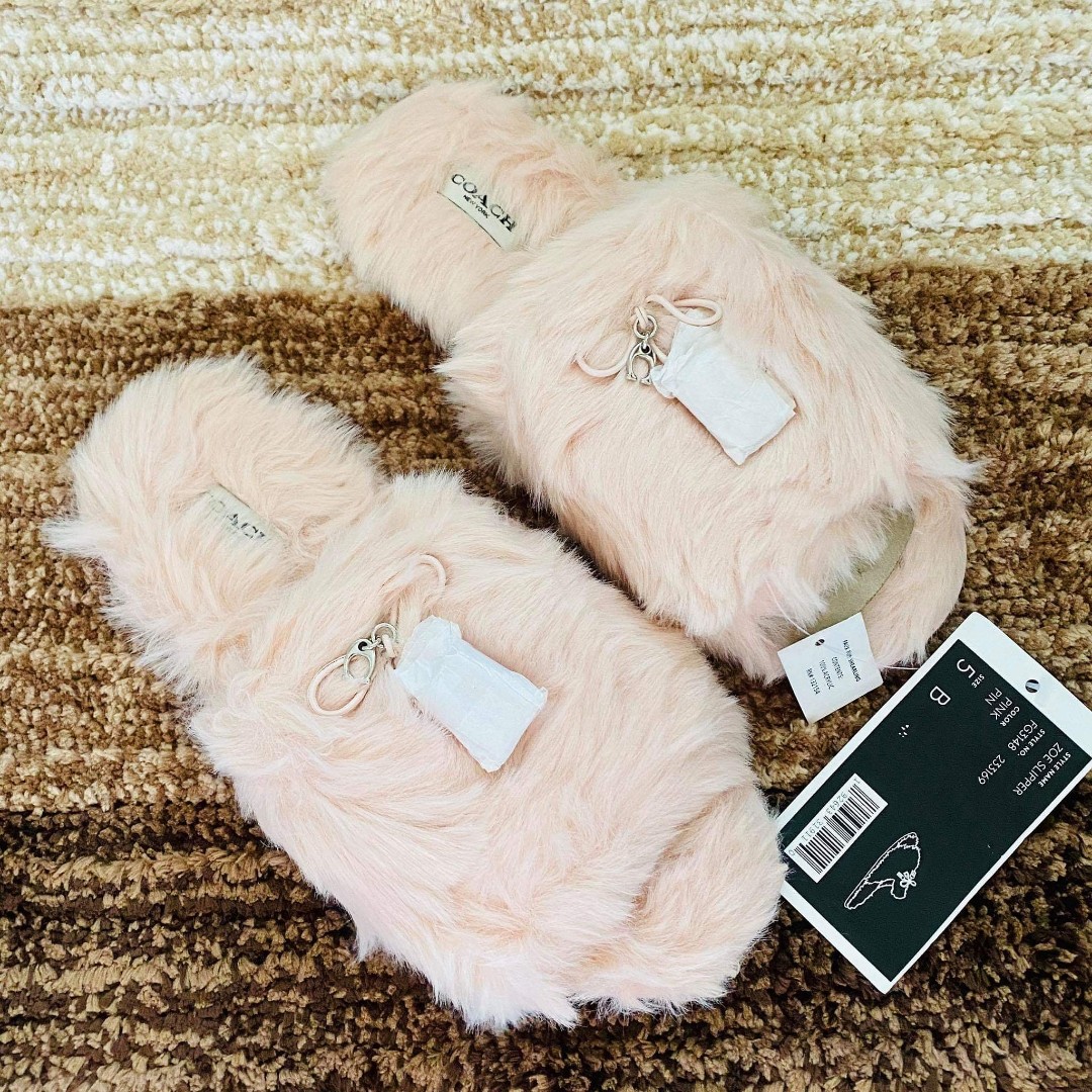 coach zoe slipper