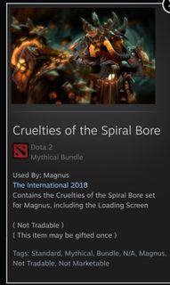 Cruelties of the spiral bore ti8 cache