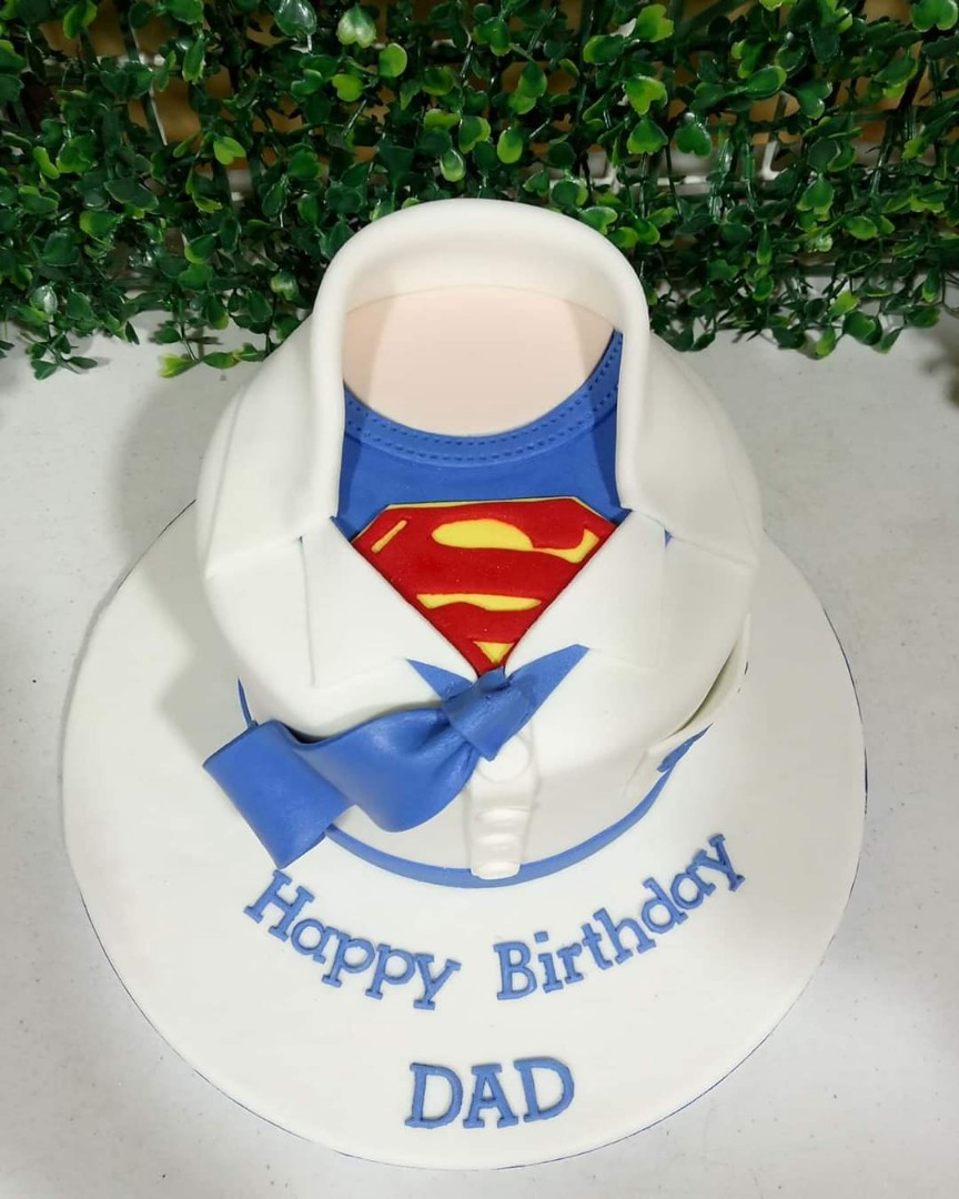 Superman Cake - 1117 – Cakes and Memories Bakeshop