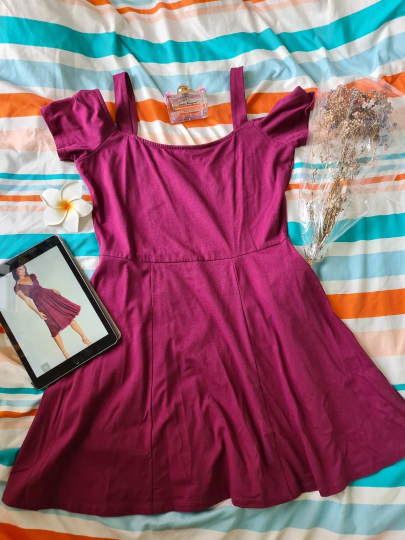 Dark 2025 magenta dress