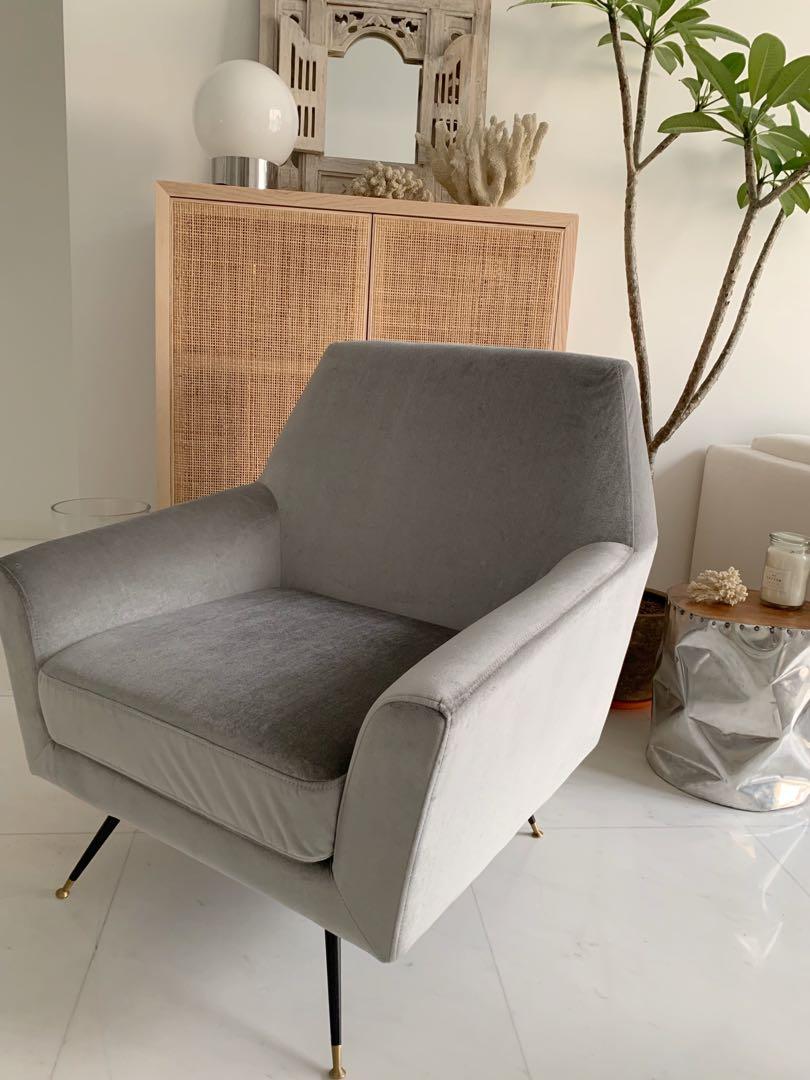 European Mid Century Italian Design Armchair 60 S Style Furniture Tables Chairs On Carousell