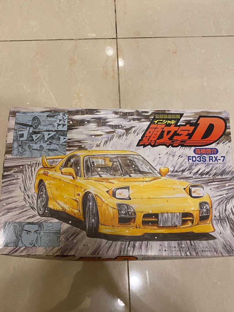 全新fd3s Rx7 頭文字d Initial D 汽車賽車模型 玩具 遊戲類 玩具 Carousell