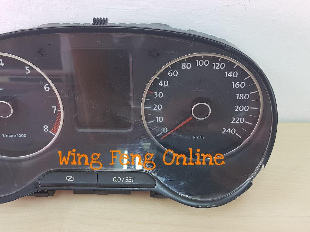 Genuine Volkswagen Polo 6R 6C MK5 Cluster Meter Digital Speedometer