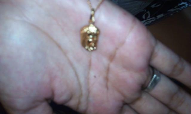 Gold necklace (Category: Necklaces) located in Angono. Submitted by katzreena (Listing ID 1008903926, Image 2). Description: Gold necklace 18k .